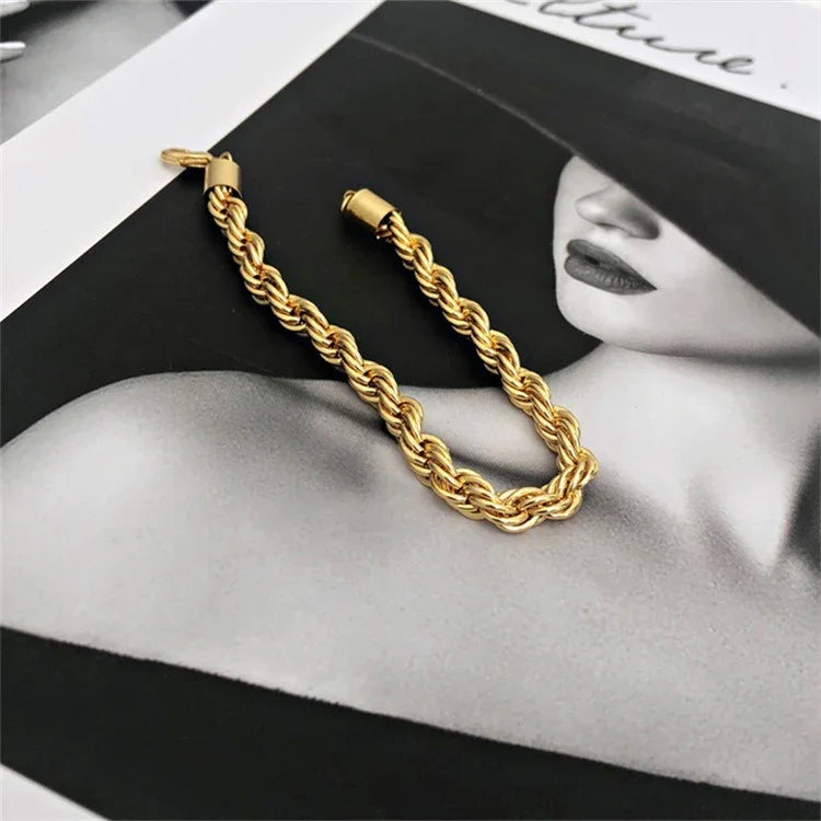 Luna Rope Chain Bracelet