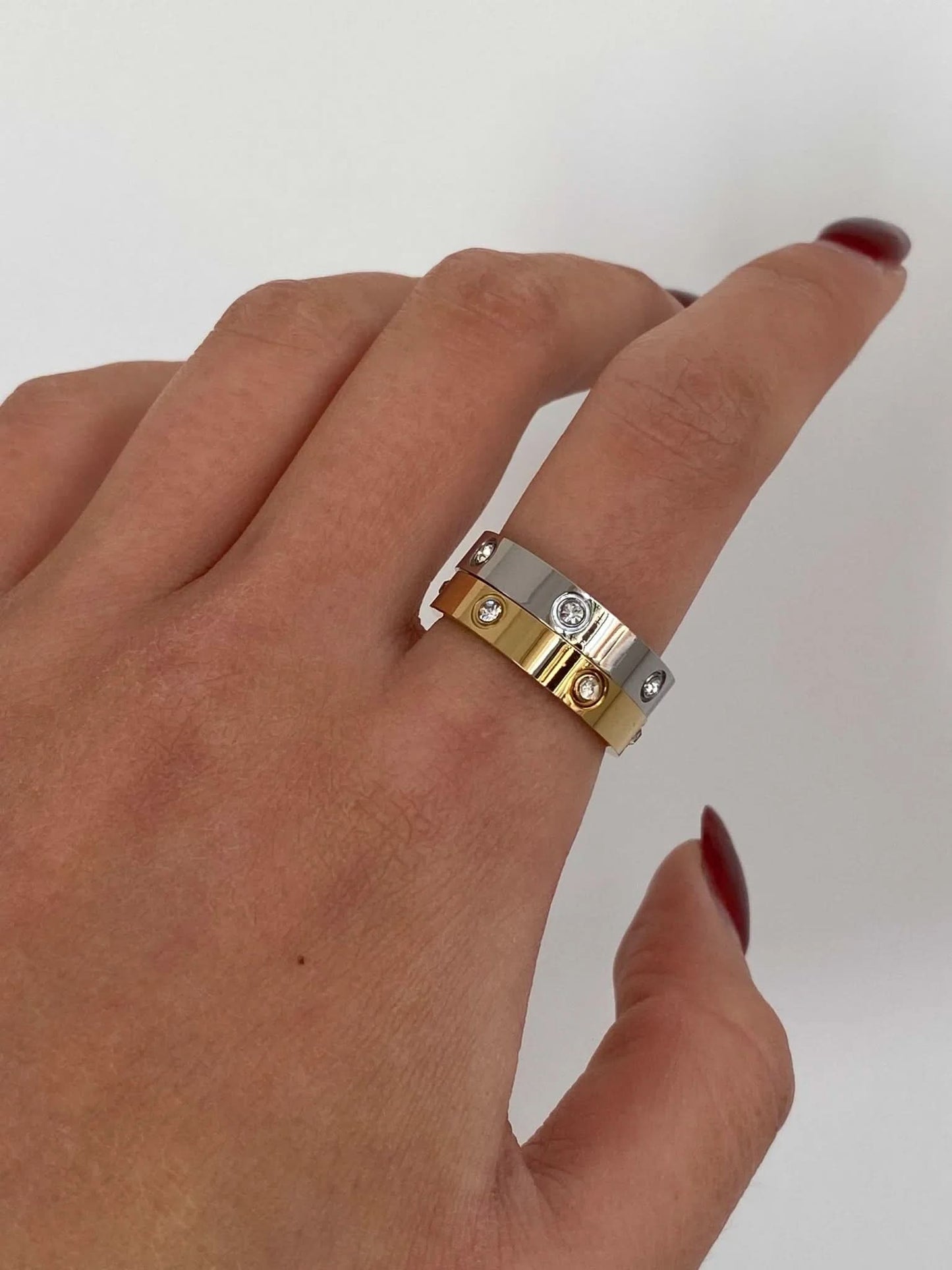 Luna Stone Band Ring