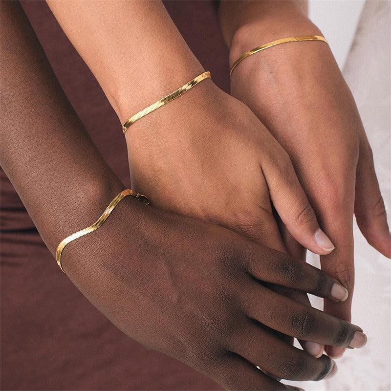 Nova Herringbone Bracelet