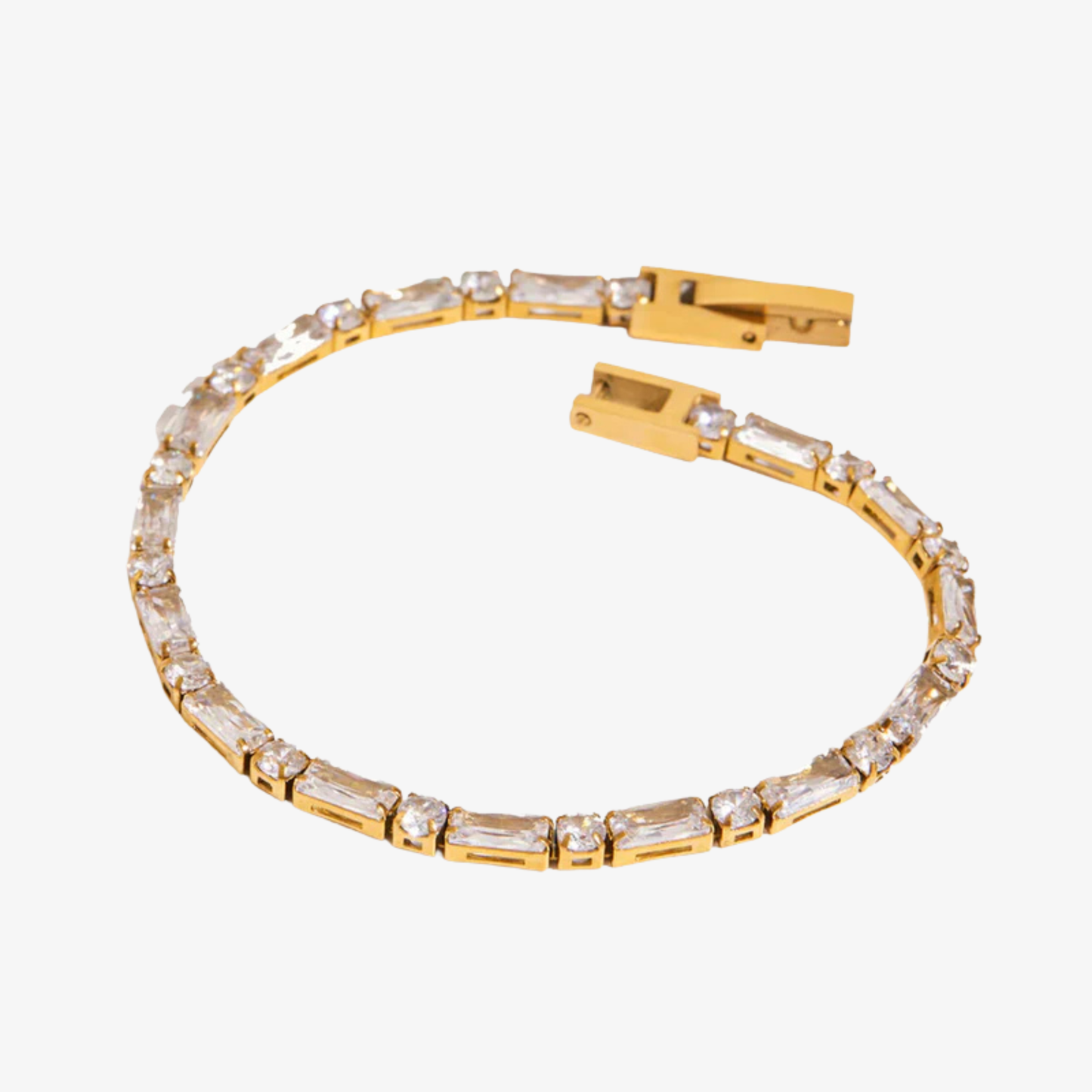 Aura Essential Diamond Bracelet Stack