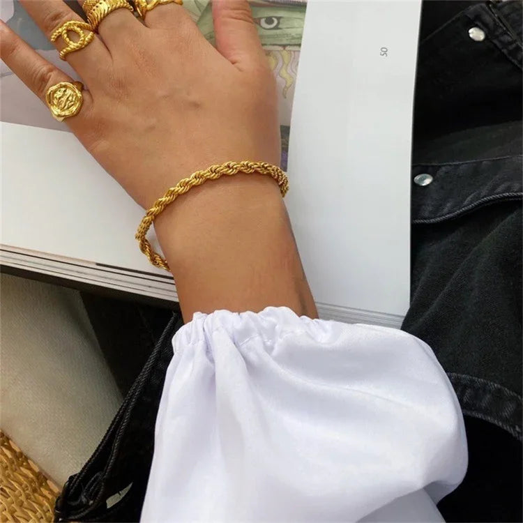 Luna Rope Chain Bracelet
