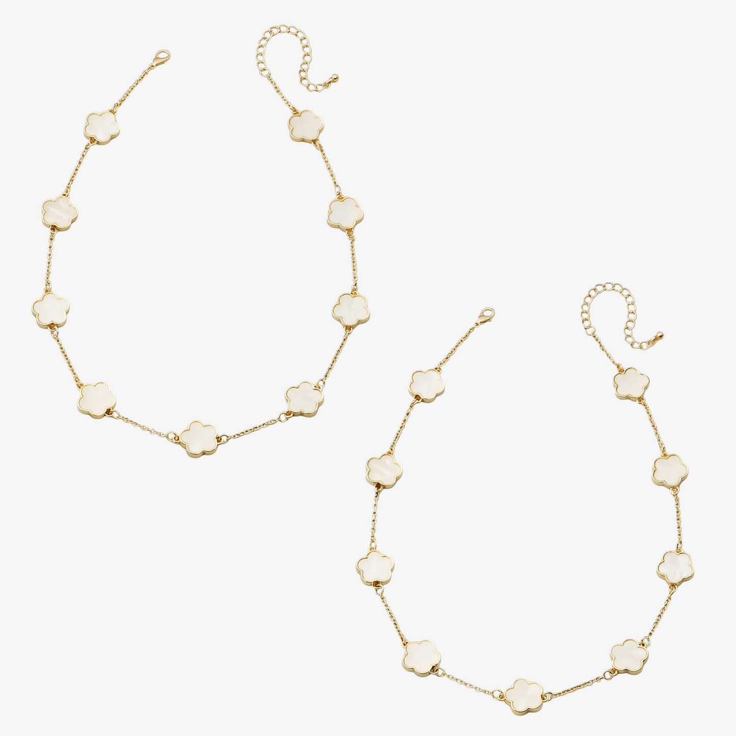 Aura Clover Necklace