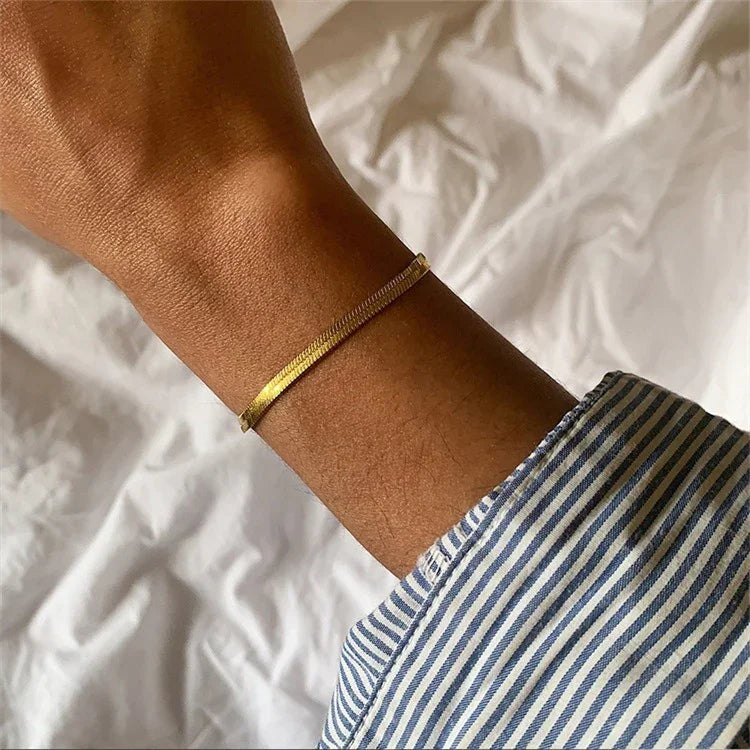 Nova Herringbone Bracelet